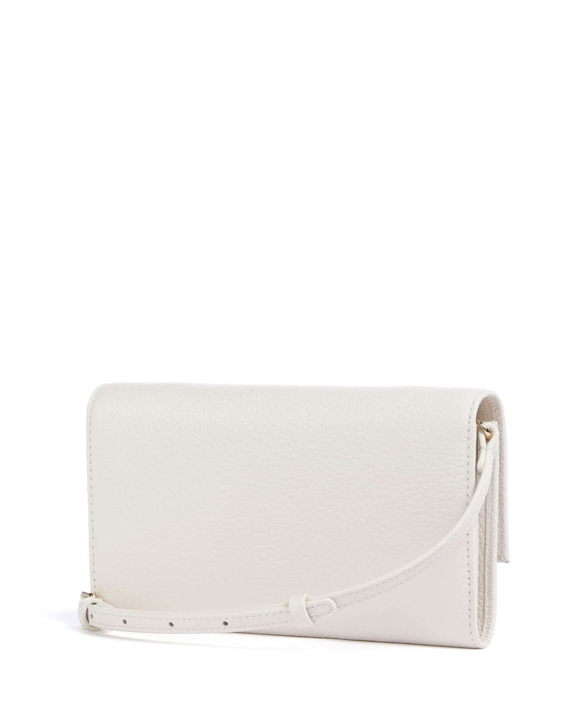 Coccinelle Metallic Soft Wallet blanco