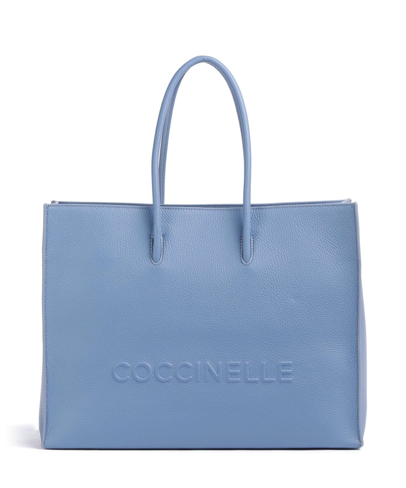 Coccinelle Myrtha Maxi Logo Tote bag azul