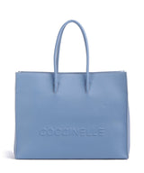 Coccinelle Myrtha Maxi Logo Shopper taske azul