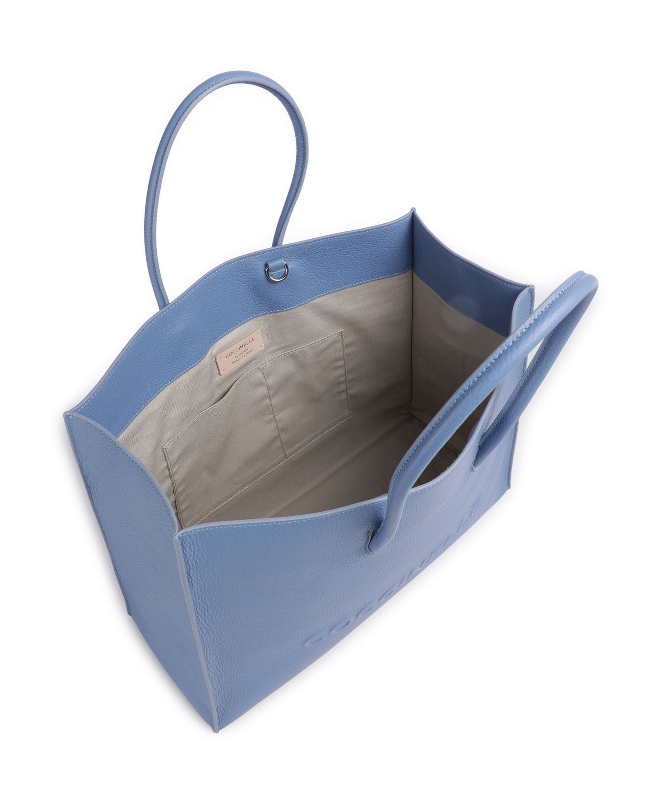 Coccinelle Myrtha Maxi Logo Tote bag azul