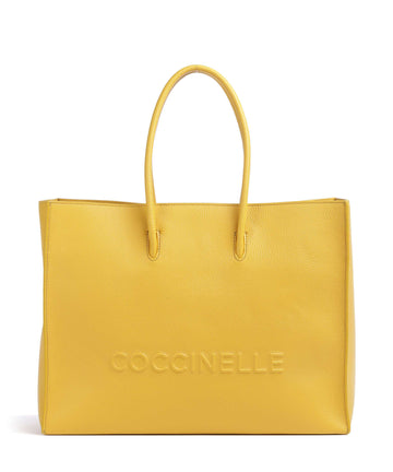 Coccinelle Myrtha Maxi Logo Shopper taske soleado