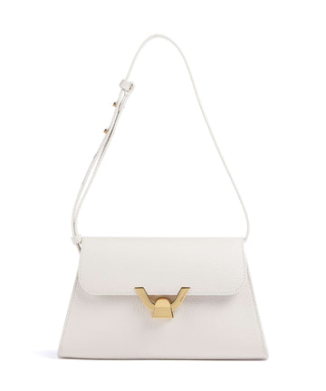 Coccinelle Dew Skuldertaske blanco