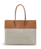Coccinelle Myrtha Shopper taske natural/cuir