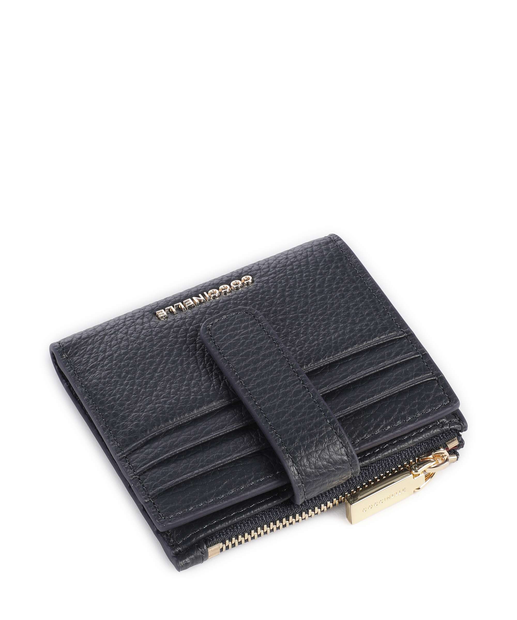 Coccinelle Metallic Soft Wallet midnight blue