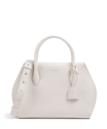 Coccinelle Lord Håndtaske blanco