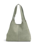 Coccinelle C-Easy Suede Hobo bag greenery