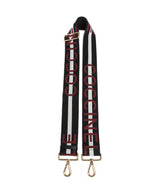 Coccinelle Nastro Signature Skulderrem multicolour/noir