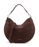 Coccinelle Sunup Suede Skuldertaske brunette