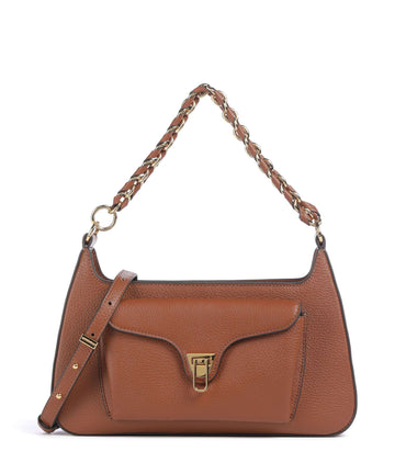 Coccinelle Beat Skuldertaske cognac