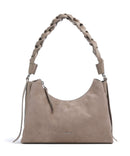 Coccinelle Boheme Suede Skuldertaske warm taupe