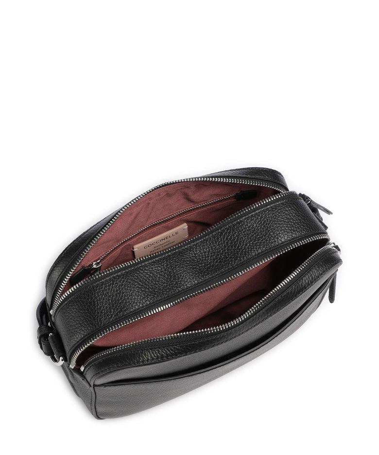 Coccinelle Myrtha Maxi Logo Crossbody bag noir