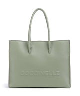Coccinelle Myrtha Maxi Logo Shopper taske greenery