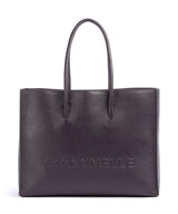 Coccinelle Myrtha Maxi Logo Shopper taske prune