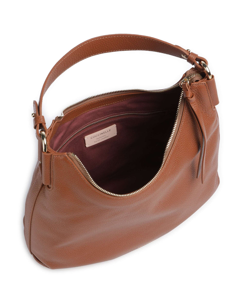 Coccinelle Rebekka Hobo bag cognac