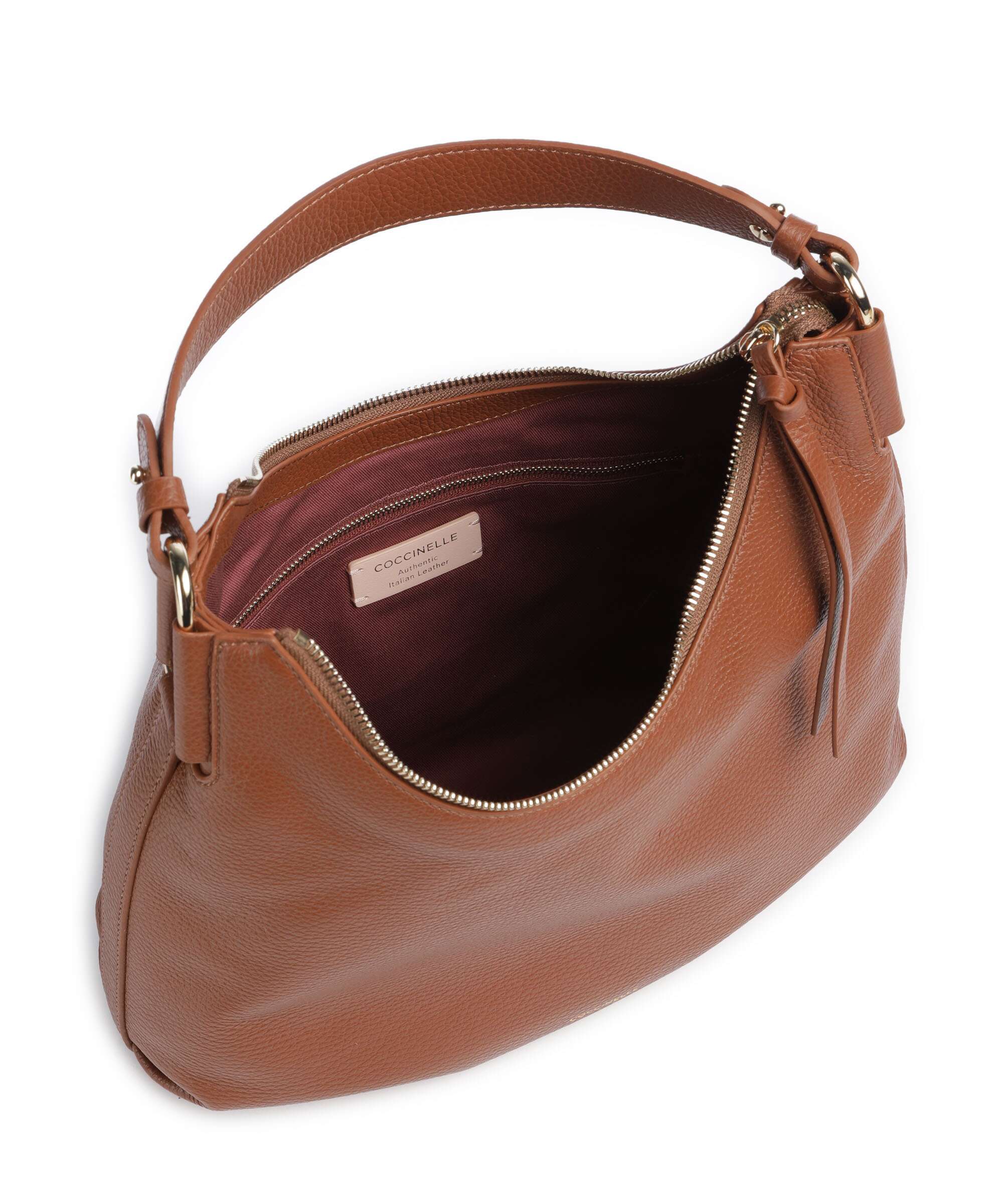 Coccinelle Rebekka Hobo bag cognac