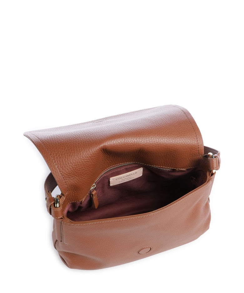 Coccinelle Rebekka Crossbody bag cognac