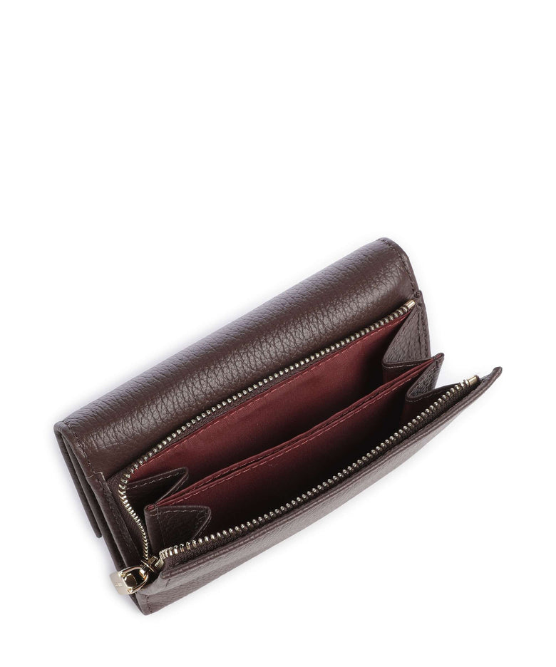 Coccinelle Metallic Soft Wallet brunette