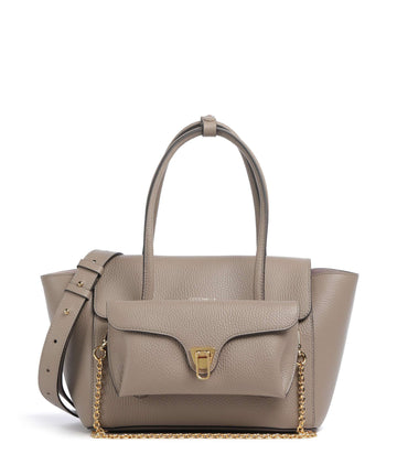 Coccinelle Beat Double Håndtaske warm taupe