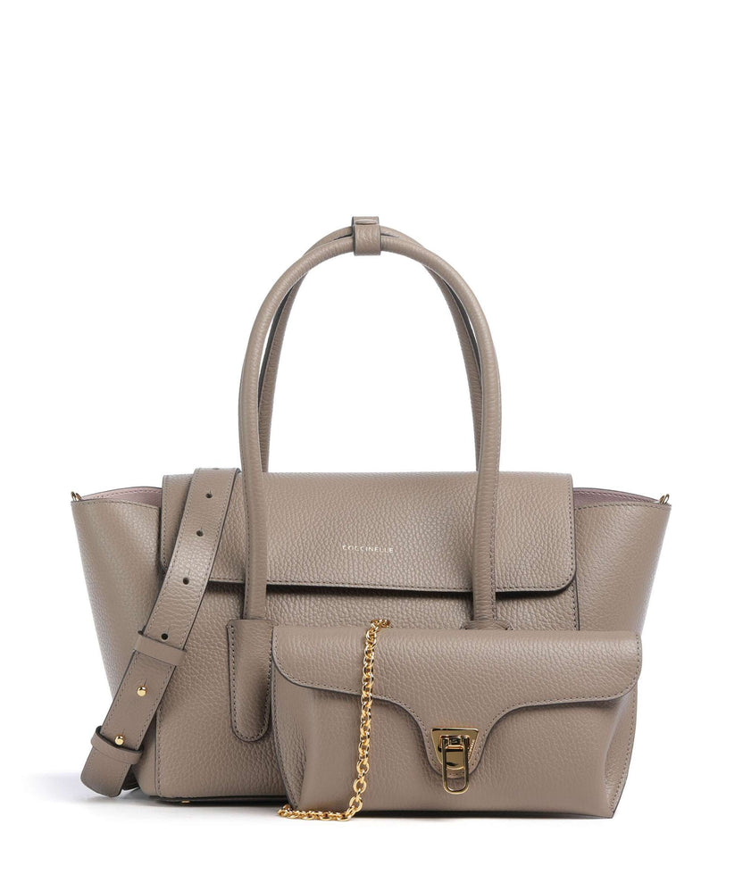 Coccinelle Beat Double Handbag warm taupe