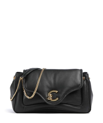 Coccinelle C-Me Fluffy Skuldertaske noir