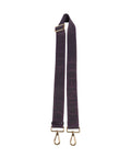 Coccinelle Nastro Signature Bag strap prune