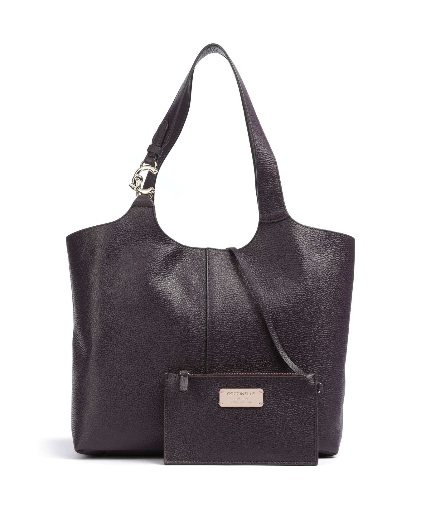 Coccinelle C-Easy Hobo bag prune