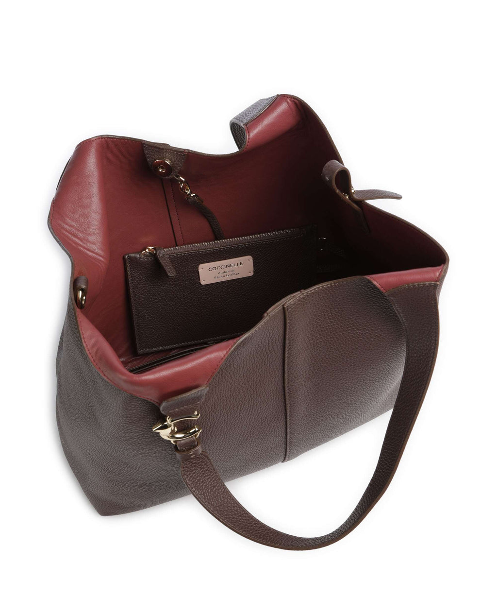 Coccinelle C-Easy Hobo bag brunette