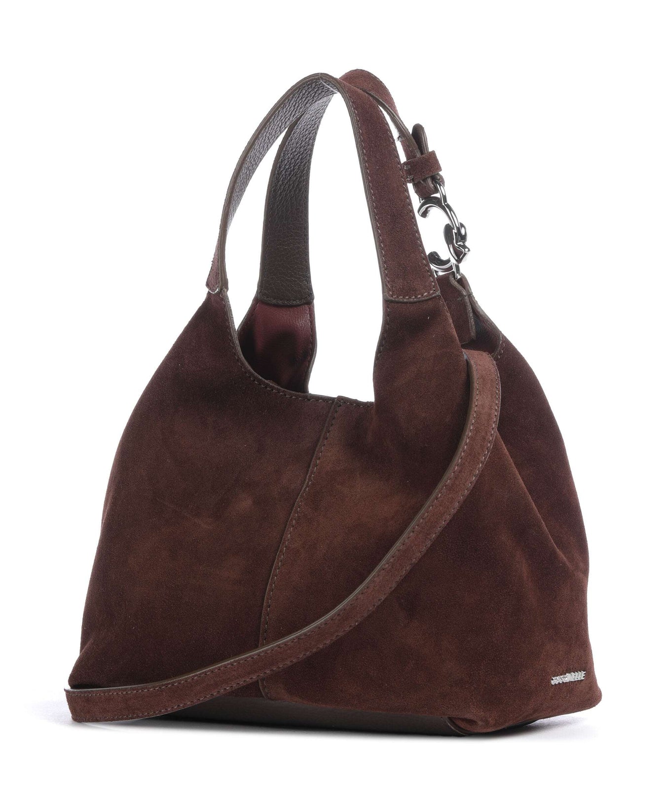 Coccinelle C-Easy Suede Handbag brunette