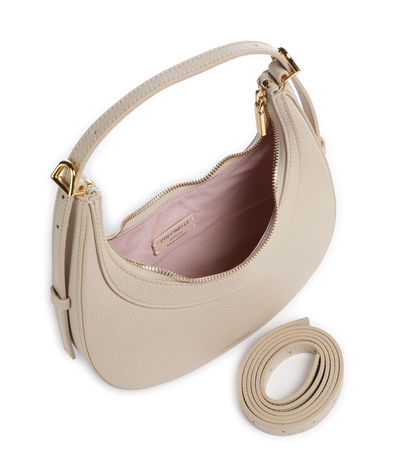 Coccinelle Whisper Shoulder bag sandshell