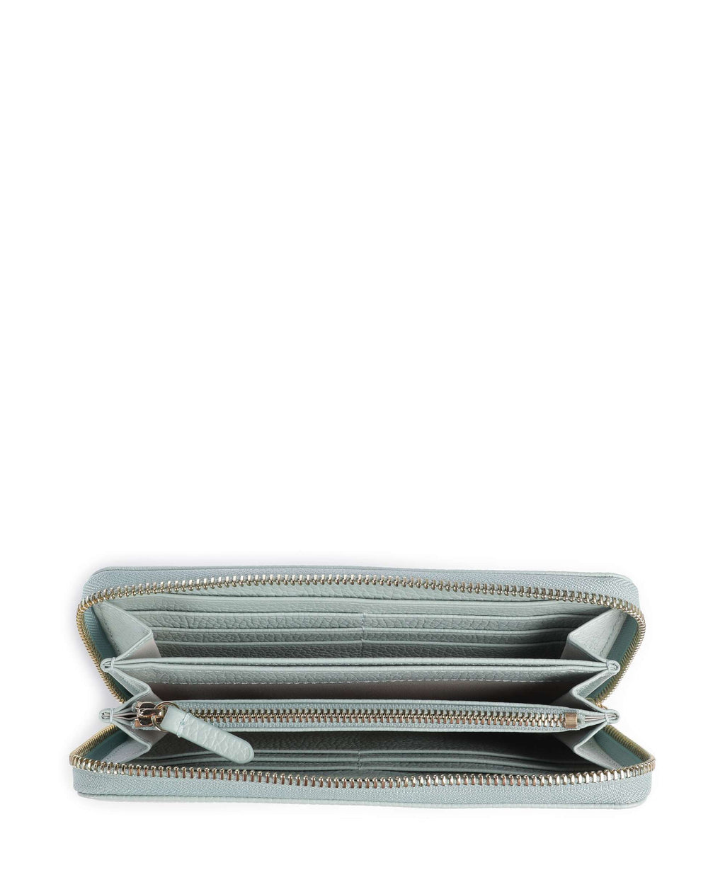 Coccinelle Metallic Soft Wallet aquamarine