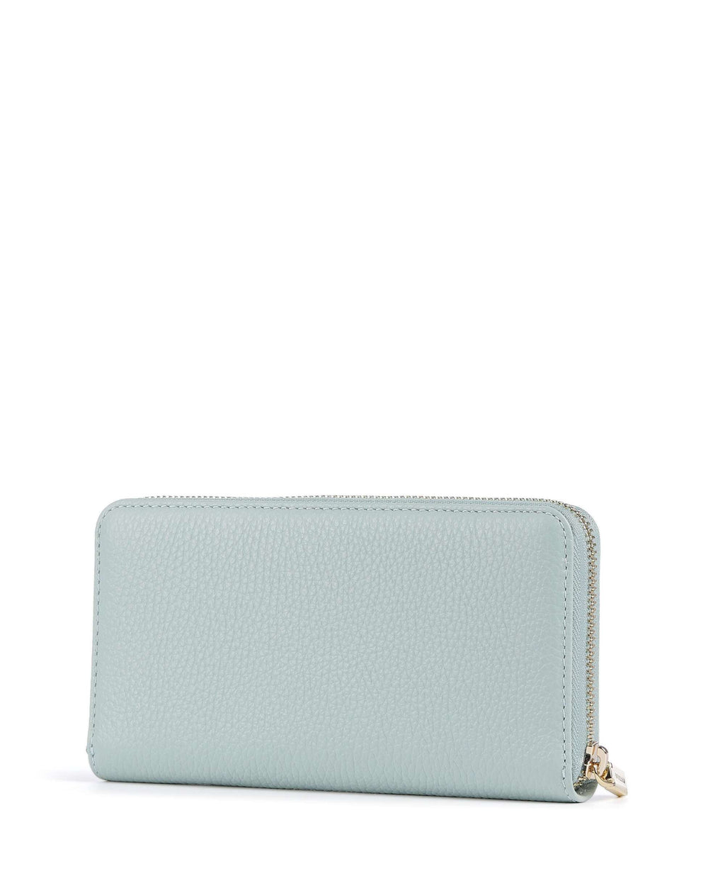 Coccinelle Metallic Soft Wallet aquamarine