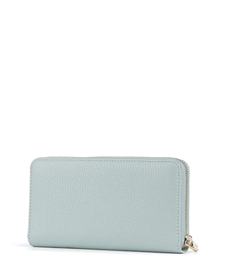 Coccinelle Metallic Soft Wallet aquamarine