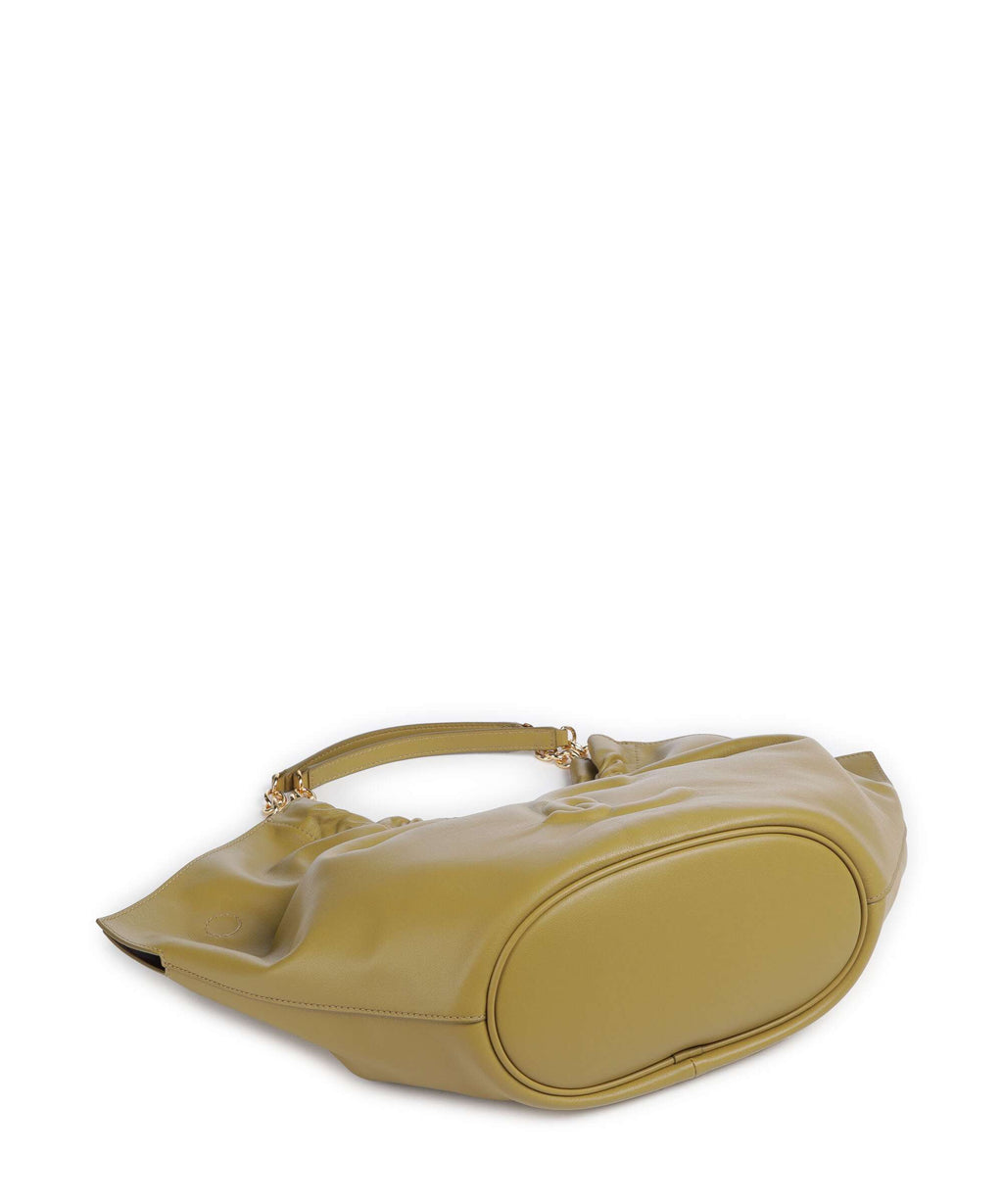 Coccinelle Smash Bucket bag seagrass