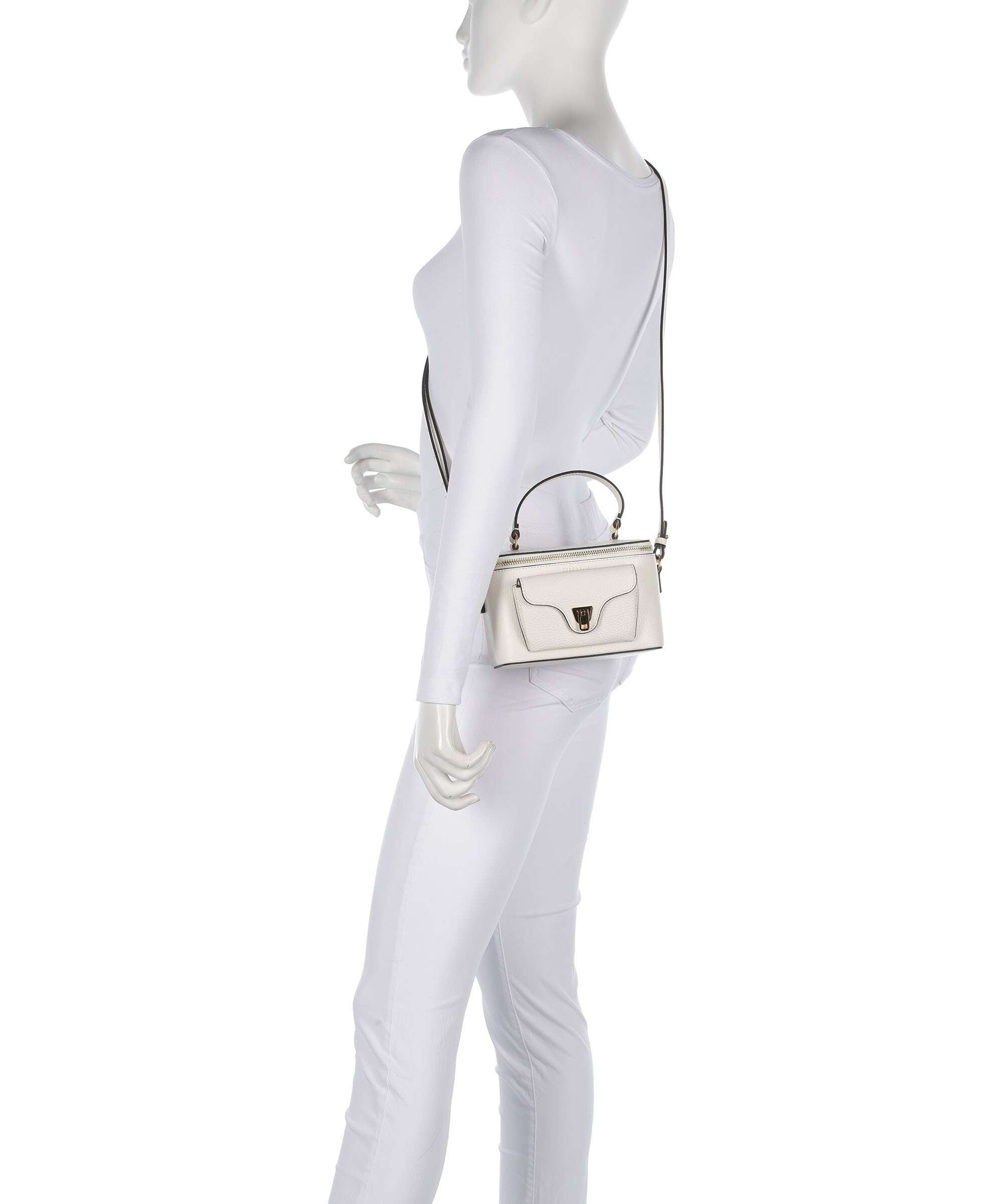 Coccinelle Beat Generation Crossbody bag pearl