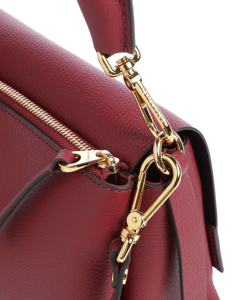 Coccinelle Boheme Grana Double Shoulder bag ribes/prune