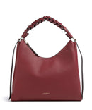 Coccinelle Boheme Grana Double Hobo bag ribes/prune
