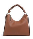 Coccinelle Boheme Grana Double Hobo bag cognac/noir