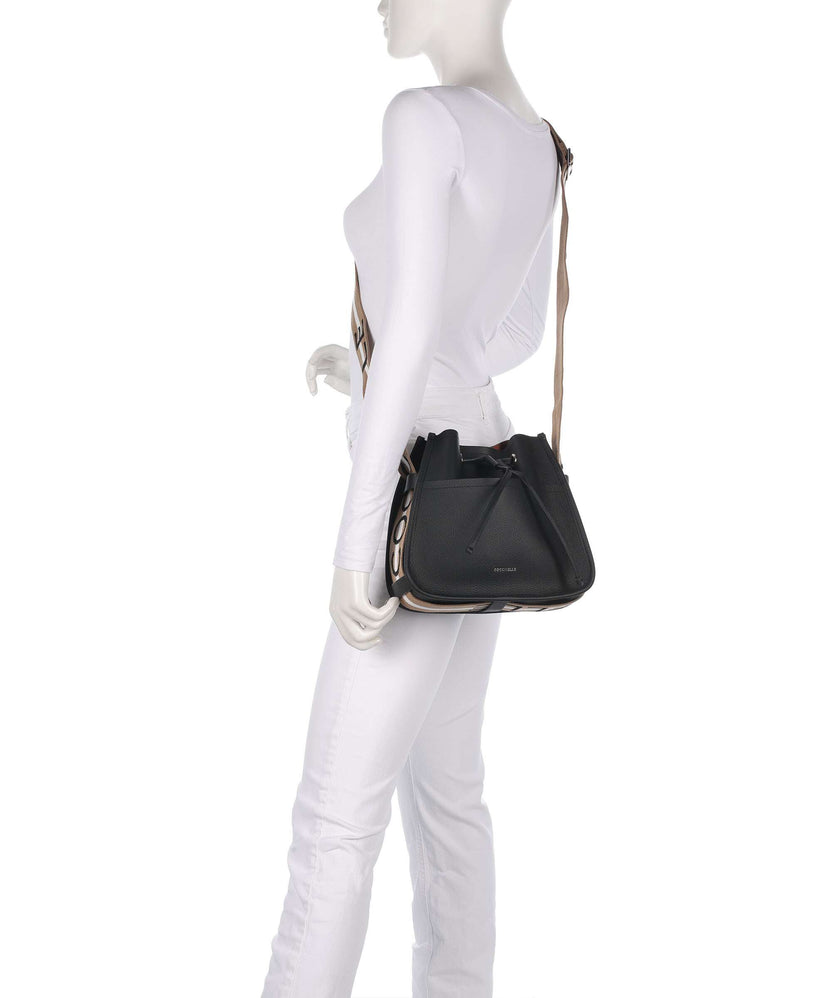 Coccinelle Raquel Bucket bag noir/cognac