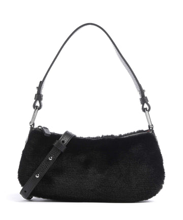 Coccinelle Merveille Synthetic fur Skuldertaske noir