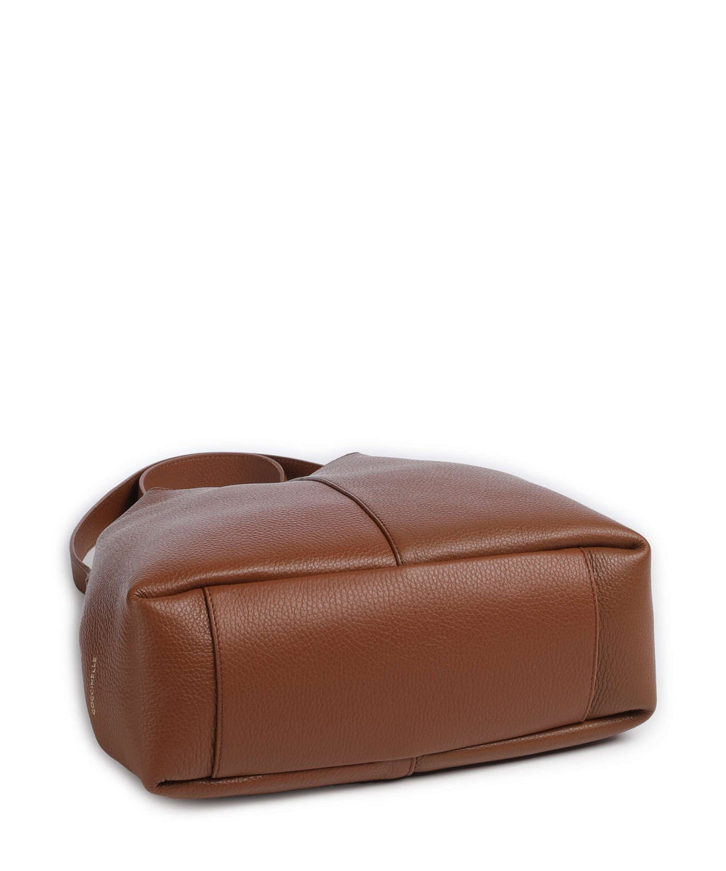 Coccinelle C-Easy Hobo bag cognac