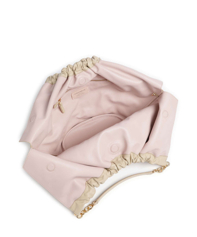 Coccinelle Smash Bucket bag sandshell