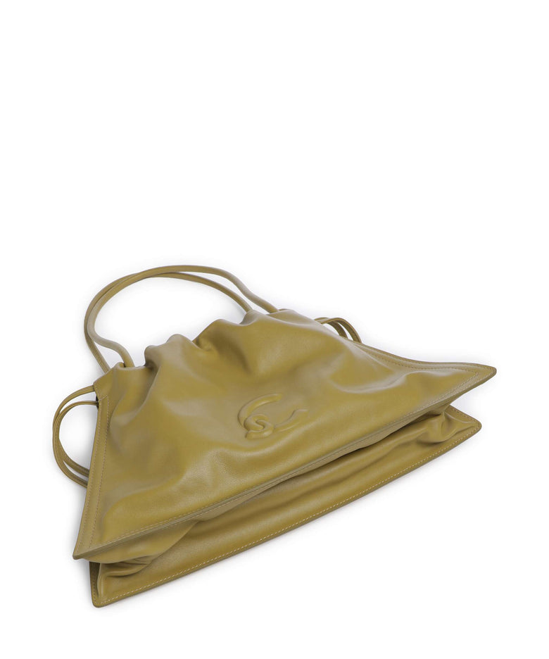 Coccinelle Dulse Bucket bag seagrass