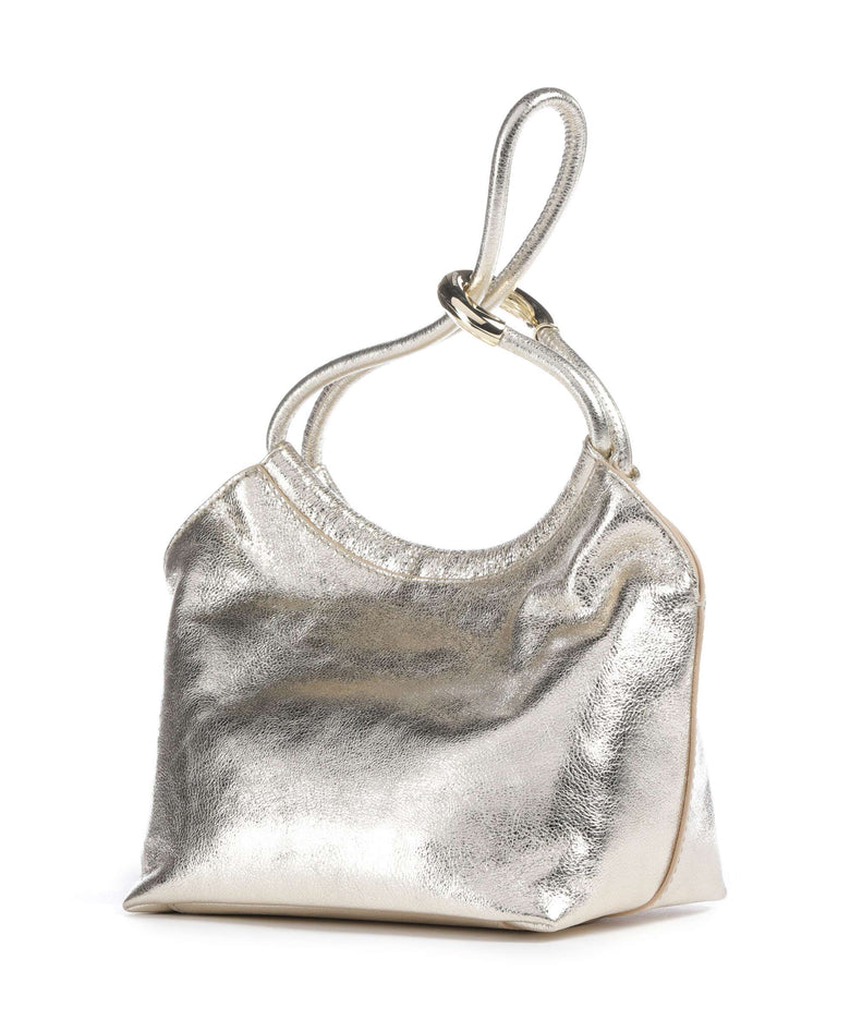 Coccinelle Finn Handbag pale gold