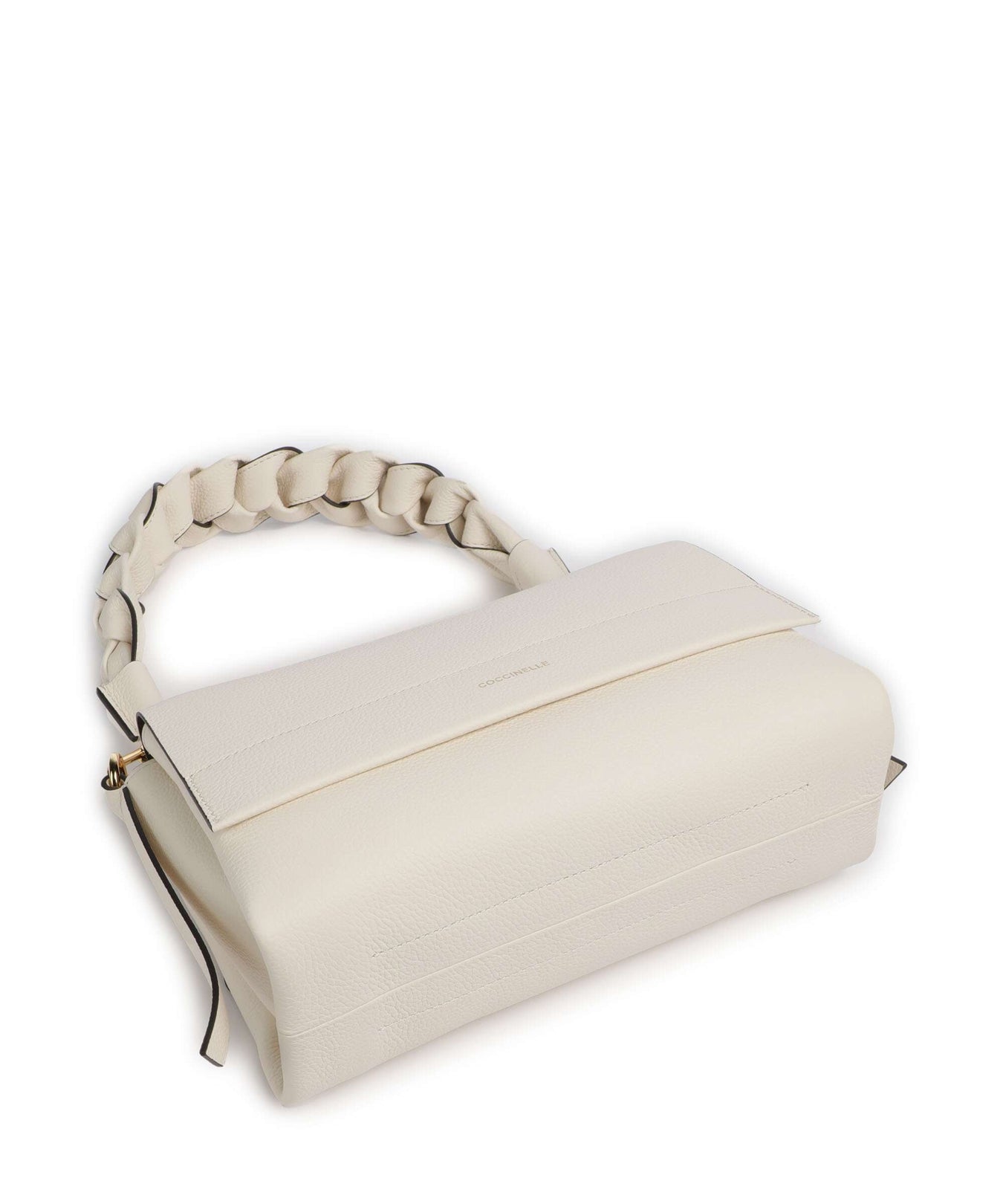 Coccinelle Boheme Grana Double Shoulder bag pearl/cognac