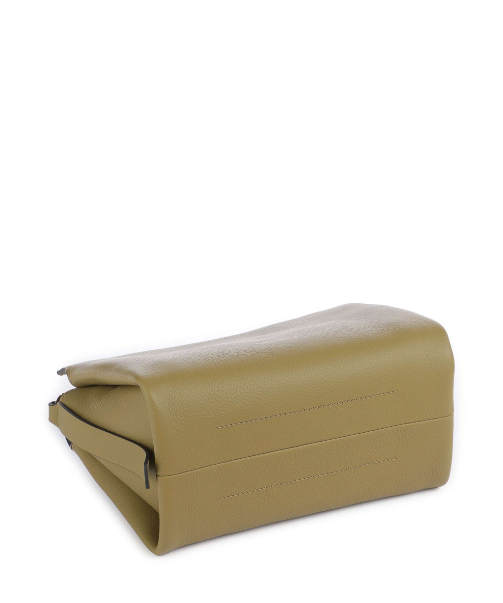 Coccinelle Boheme Grana Double Handbag seagrass/sandshell