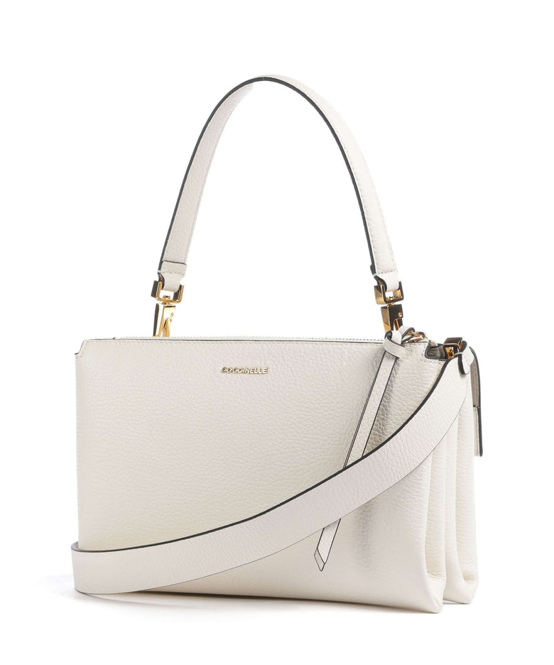 Coccinelle Arlettis Handbag pearl