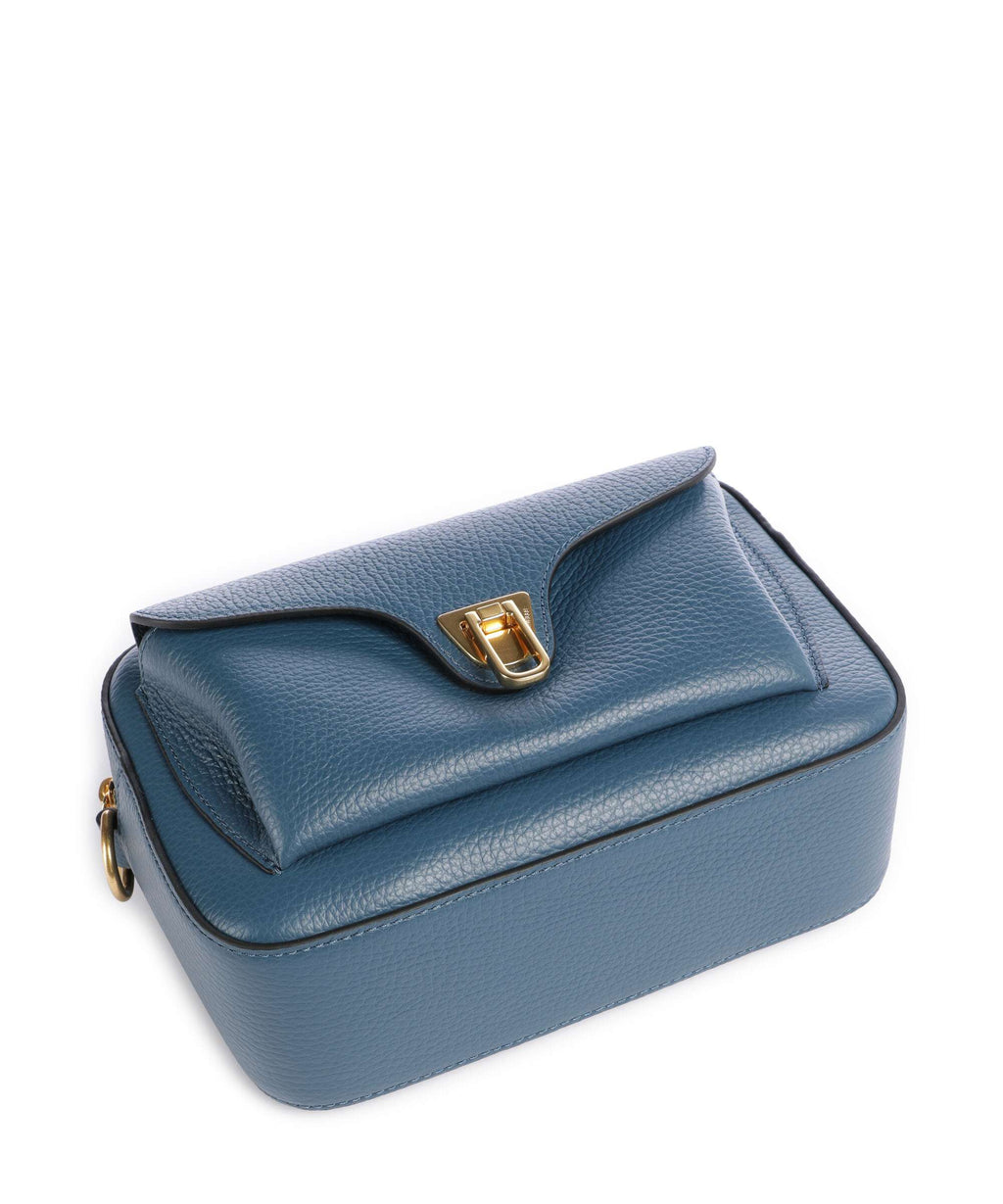 Coccinelle Beat Soft Ribbon Crossbody bag deep blue