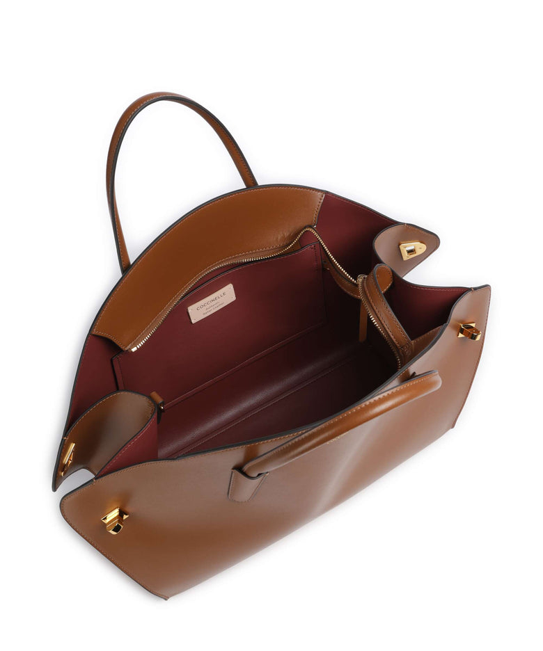 Coccinelle Tylde Handbag cognac