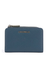 Coccinelle Metallic Soft Wallet deep blue