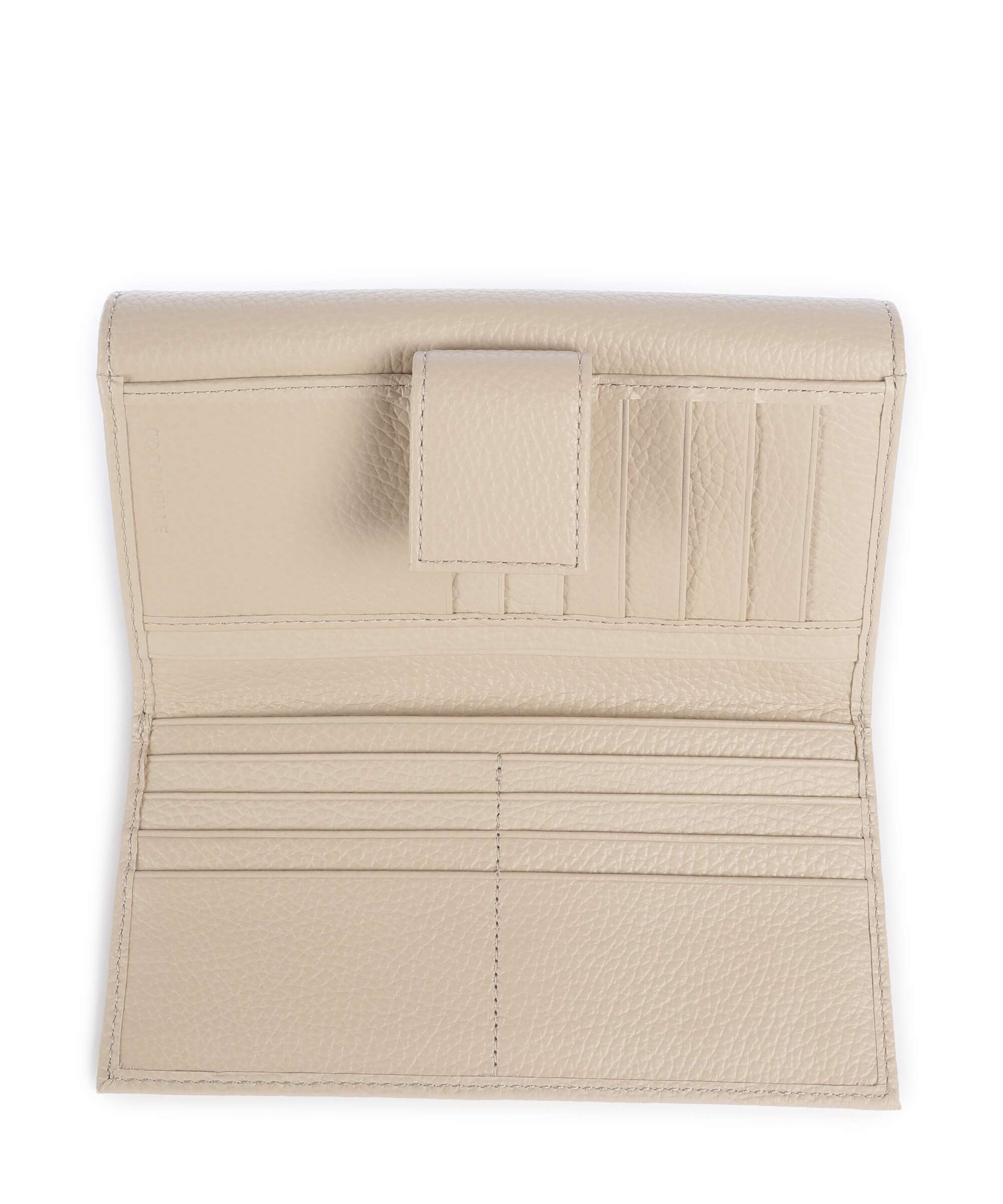 Coccinelle Metallic Soft Wallet sandshell